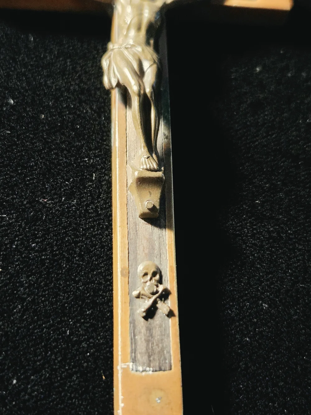 Antique German Pectoral Crucifix